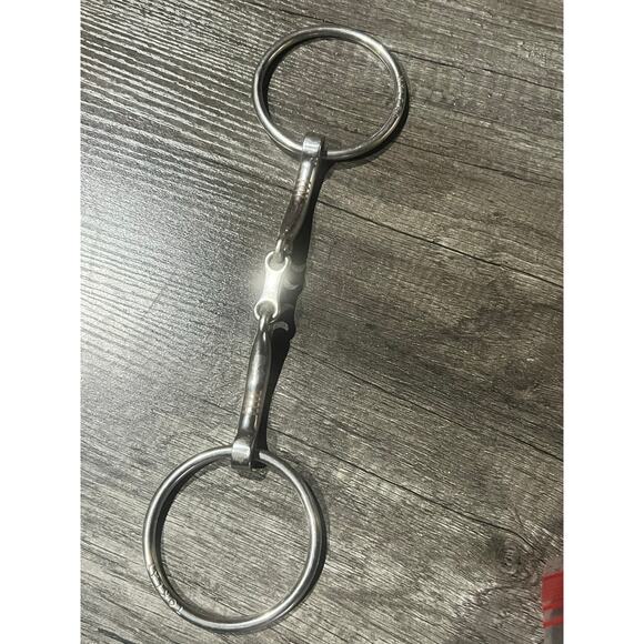 Toklat French Link Hollow Loose Ring Horse Bit 6” - Picture 3 of 6